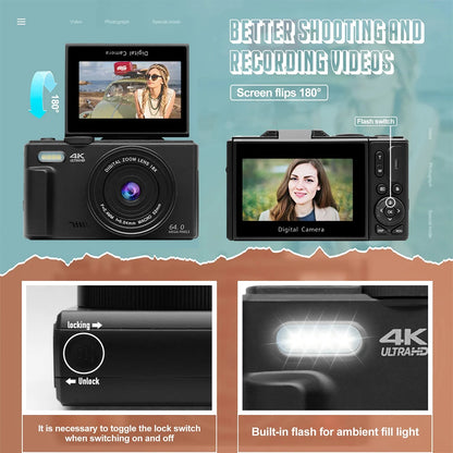 Compact 4K Digital Camera